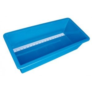 Koi opmeetbak blauw met 1 meetlint