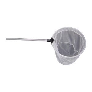 Los vijverschepnet 35 cm rond wit