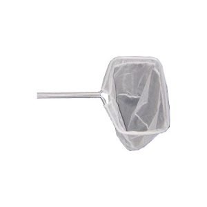 Vijverschepnet 25 x 17 cm wit