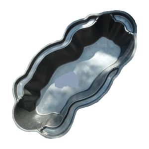 Voorgevormde Polyester vijver 7000 lt.